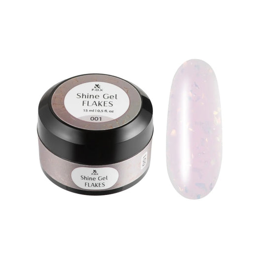 F.O.X SHINE GEL FLAKES NR.001 15ML