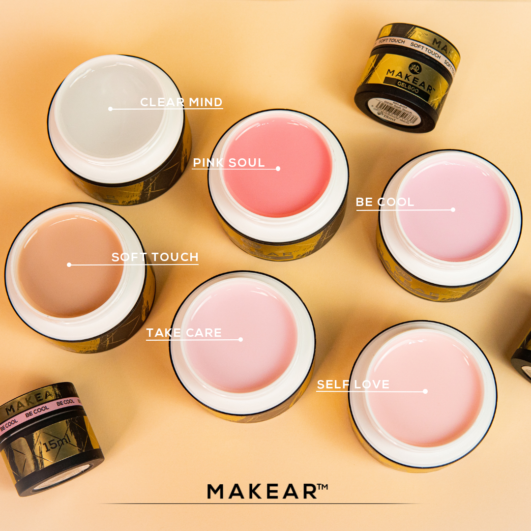 MAKEAR™ GEL&GO GELIS - PINK SOUL 15ML