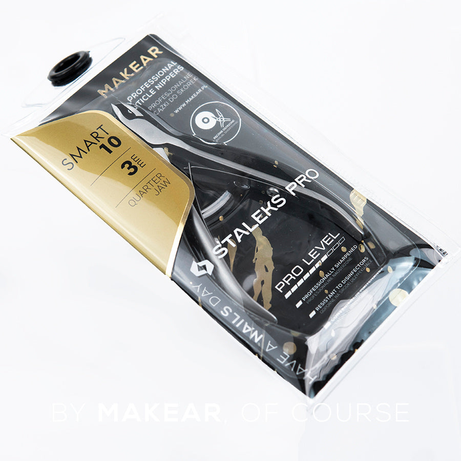 Makear x Staleks PRO - Nagų odelių žnyplės SMART 3 mm