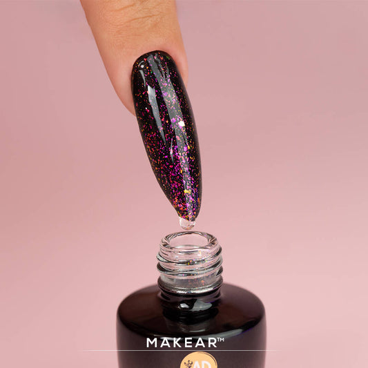 MAKEAR™ NO WIPE TOP COAT - CHERRY GLITTER