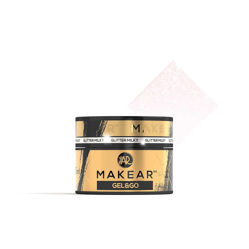 MAKEAR™ GEL&GO GLITTER GELIS - MILKY GLITTER 15ML