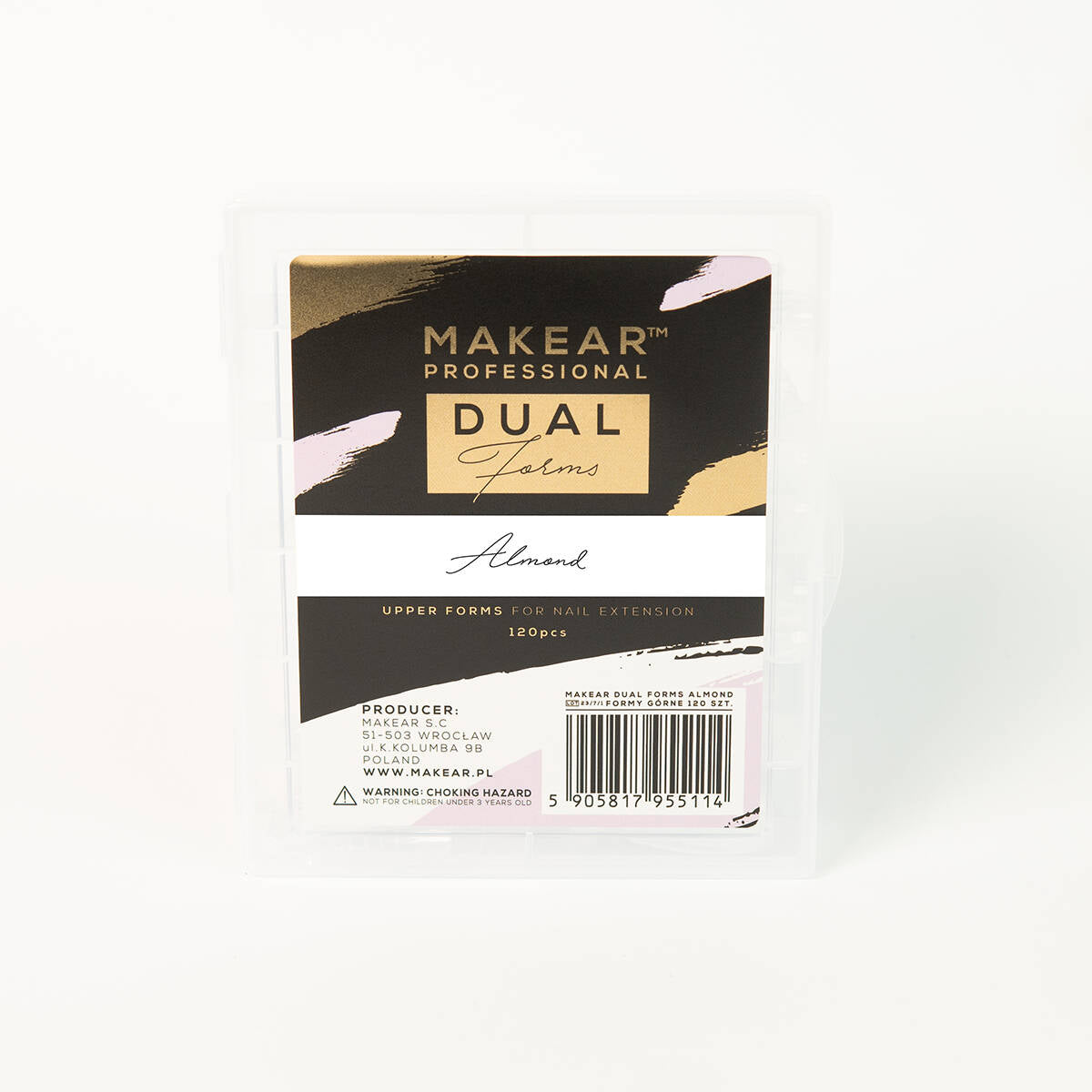 MAKEAR™ VIRŠUTINĖS NAGŲ FORMELĖS - ALMOND - 120VNT.
