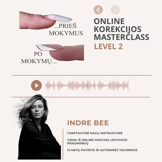 Online Korekcijos Masterclass - naujausios technikos!