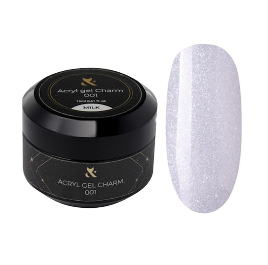 F.O.X ACRYL GEL CHARM 001 MILK 15ML