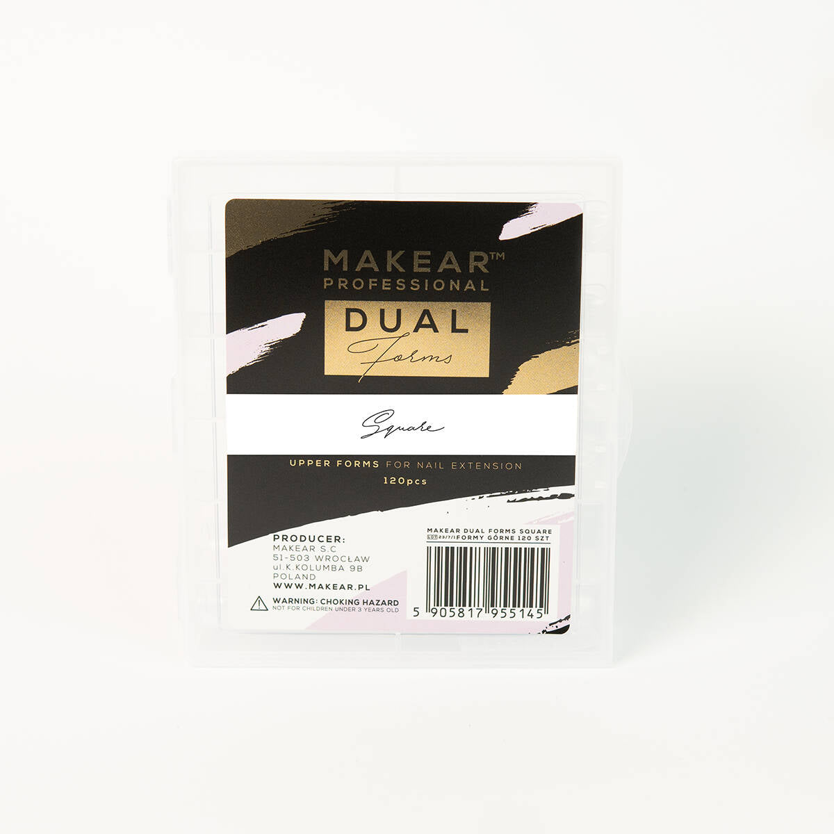 MAKEAR™ VIRŠUTINĖS NAGŲ FORMELĖS -  SQUARE - 120VNT.