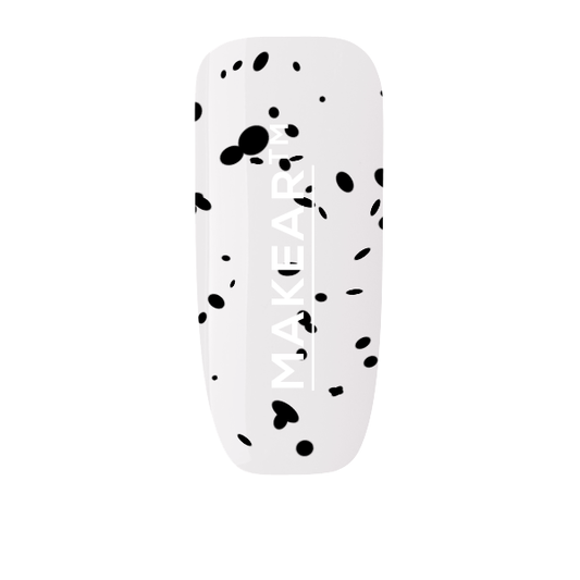 MAKEAR™ NO WIPE TOP COAT - BLACK DOTS
