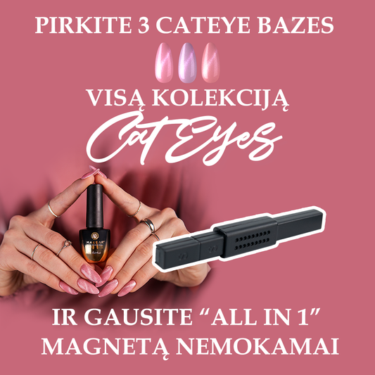 CATEYE BASE KOLEKCIJA (3 BAZĖS)